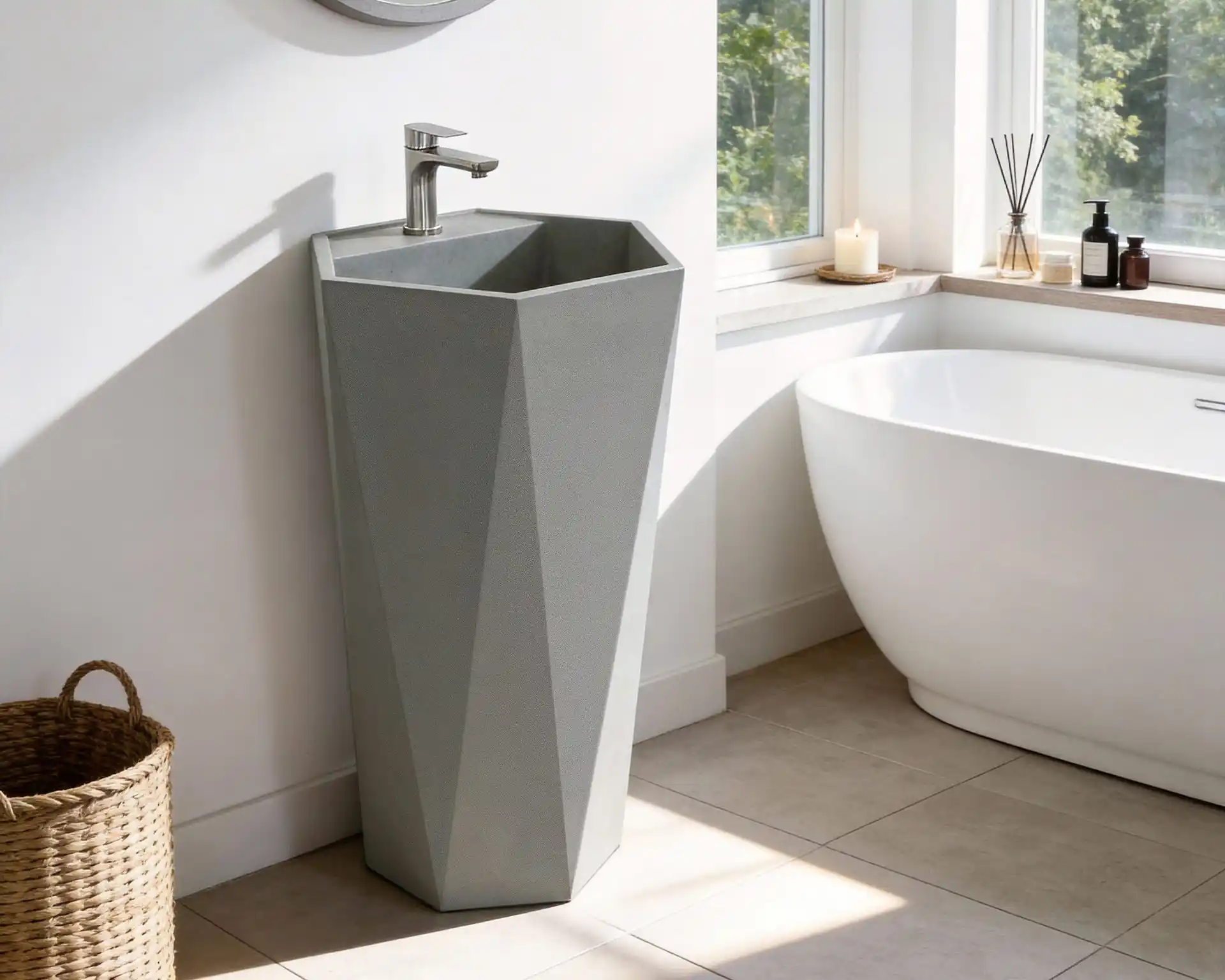 LEXTON GFRC bath piece (BPG03)