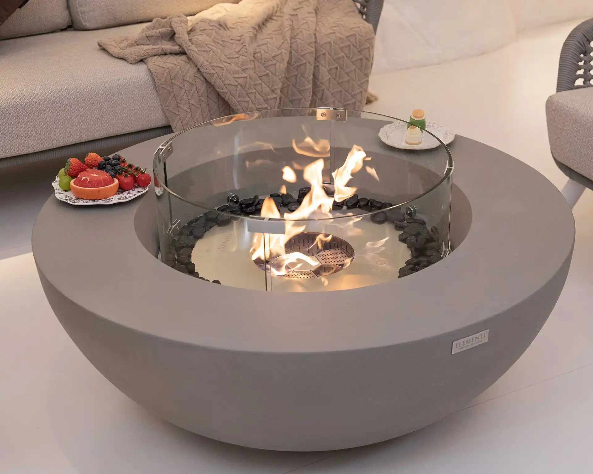 LUNAR BOWL ethanol fire feature