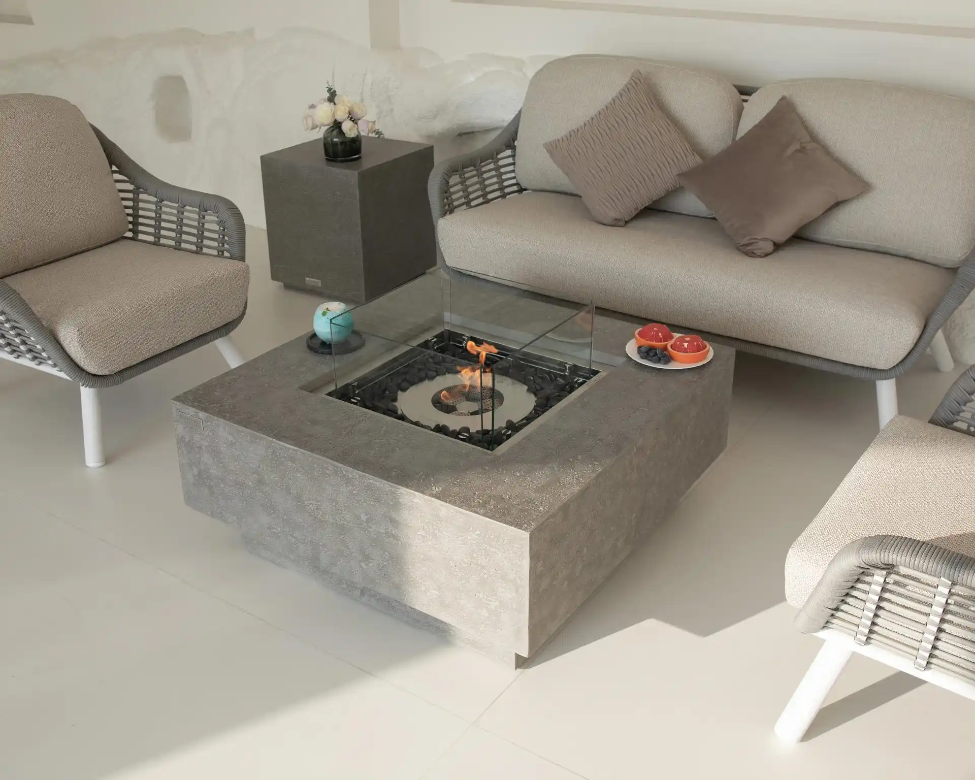 MANHATTAN ethanol fire feature