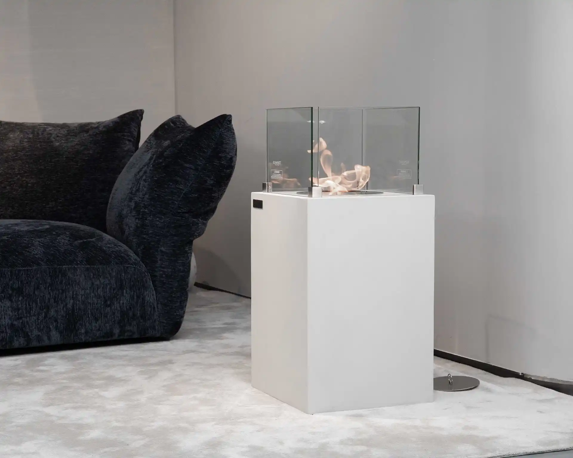 OIA ethanol fire feature