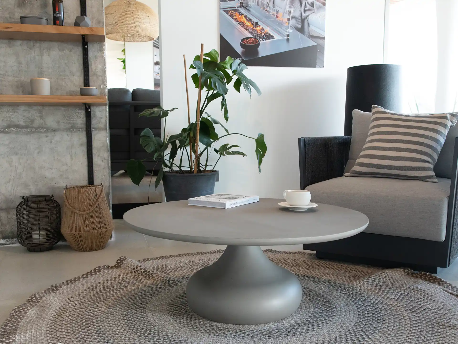 Grande table basse ronde 鈥?2