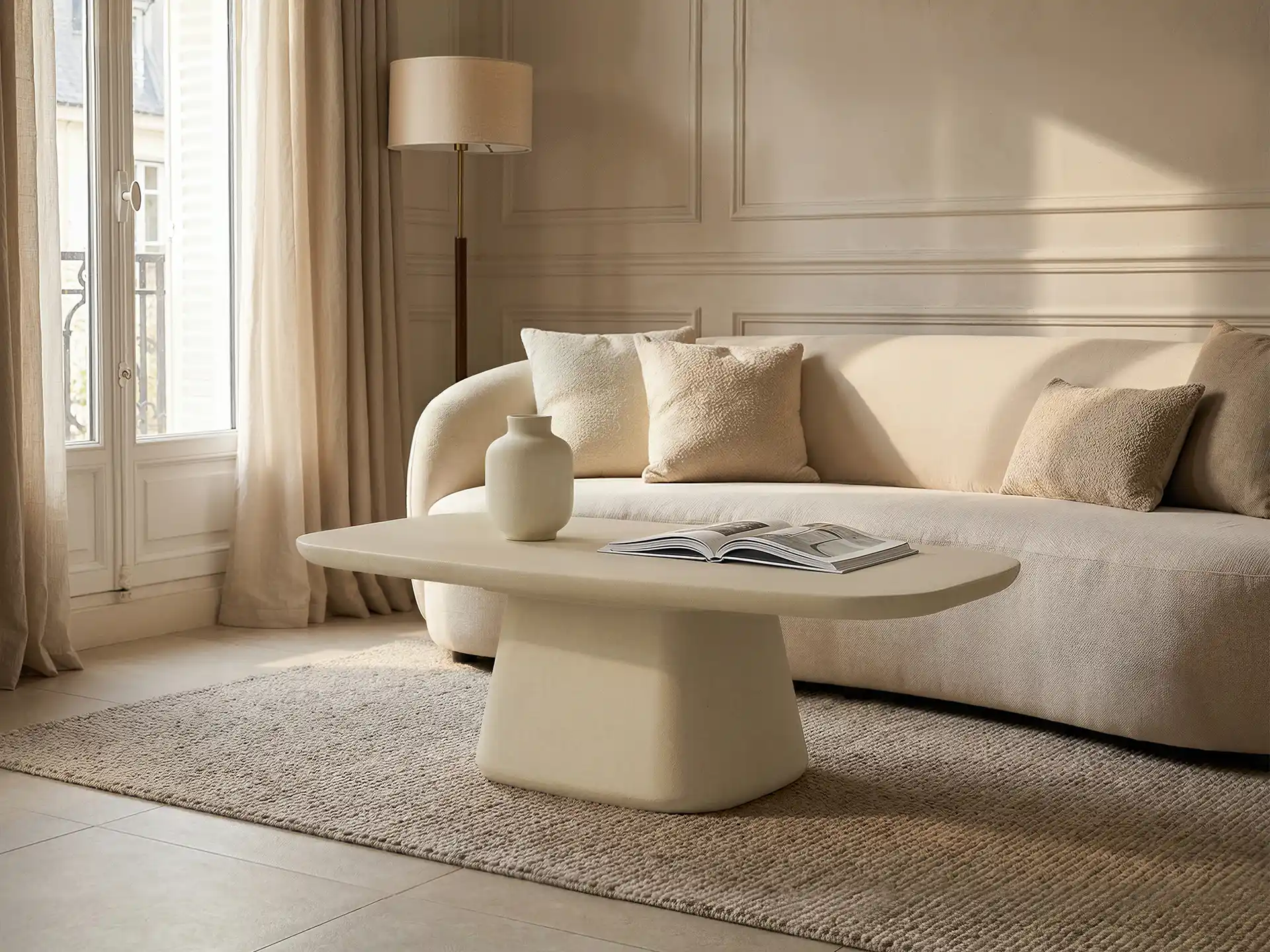Grande table basse rectangulaire 鈥?2