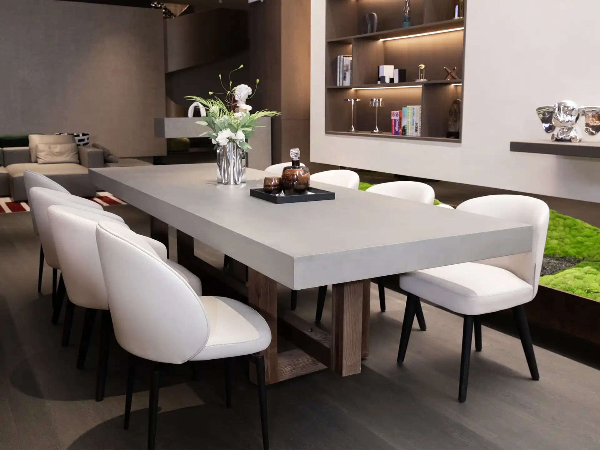 Grande table à manger rectangulaire 鈥?1