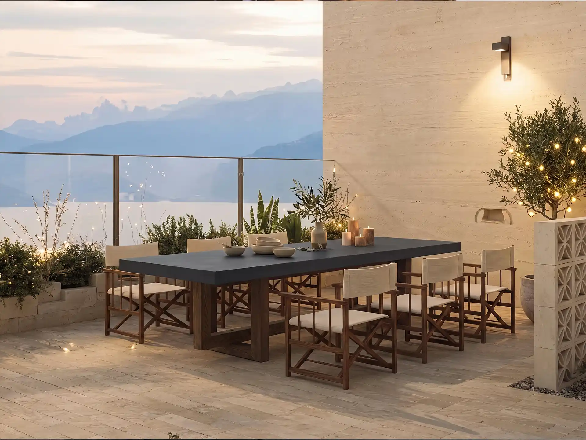 Grande table à manger rectangulaire 鈥?2