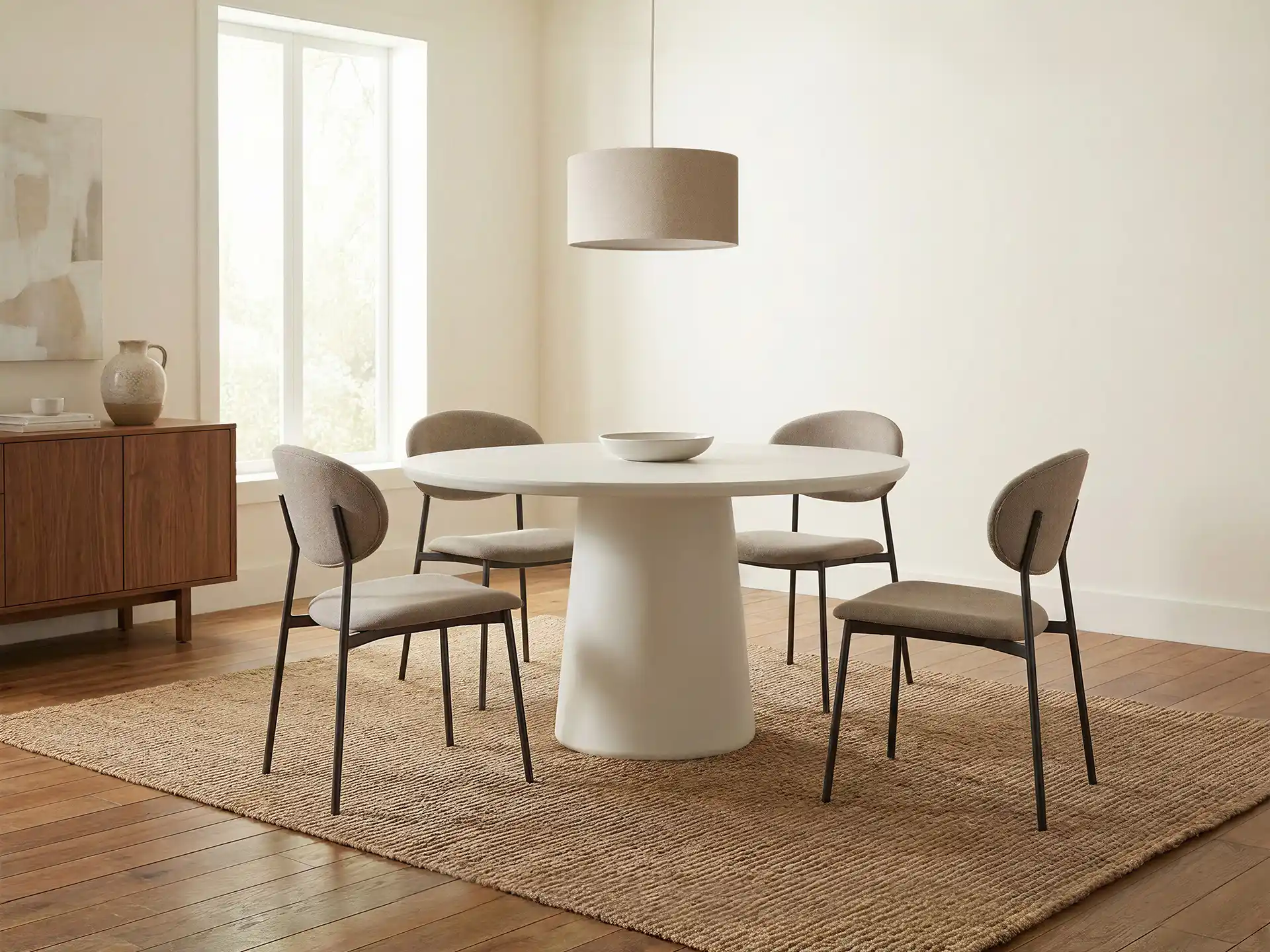 Grande table à manger ronde 鈥?1