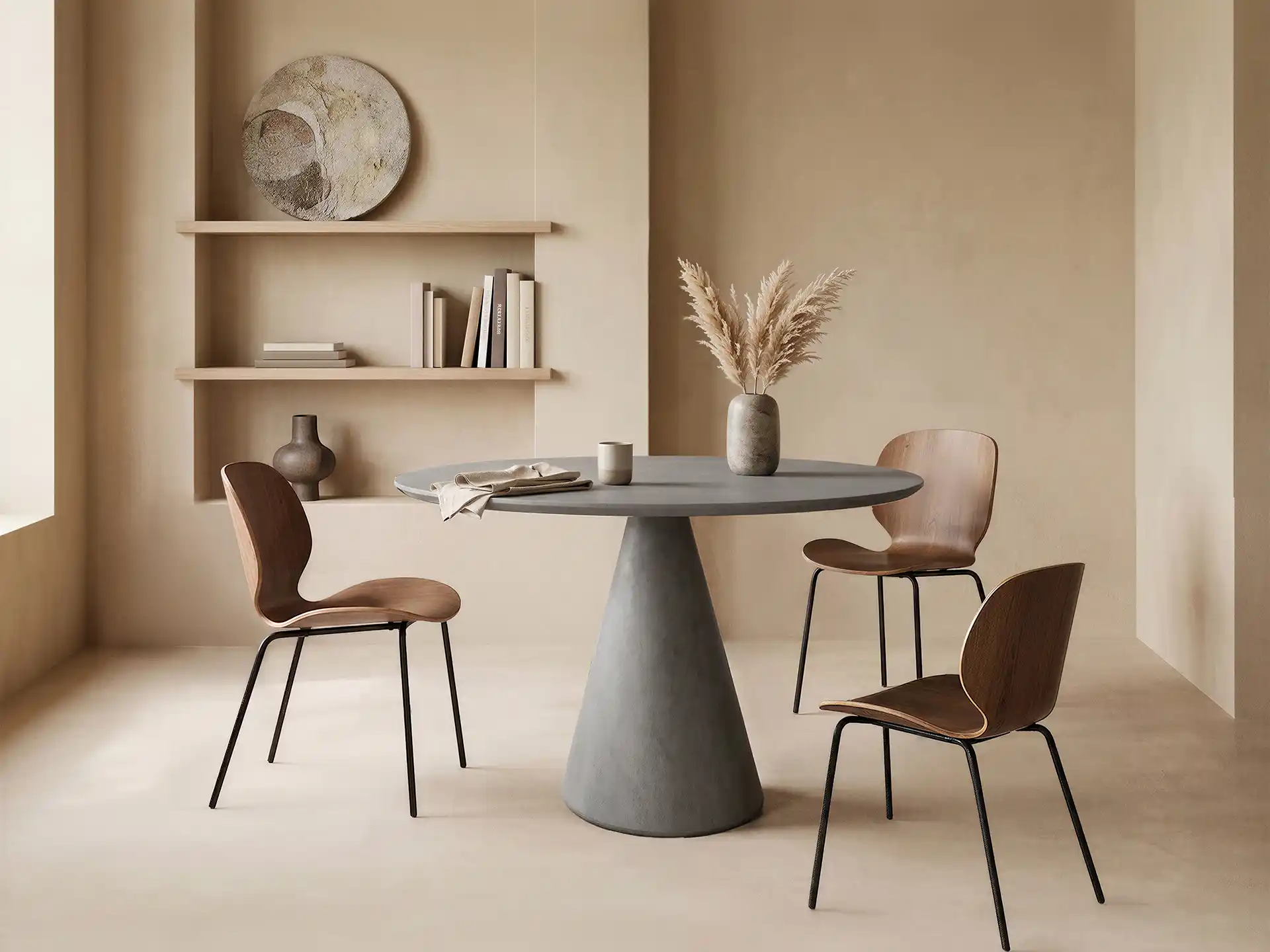 Table de lounge ronde moyenne 鈥?2