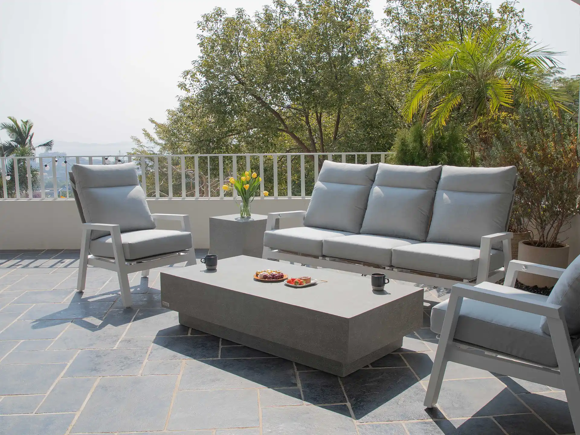 Grande table basse rectangulaire 鈥?1