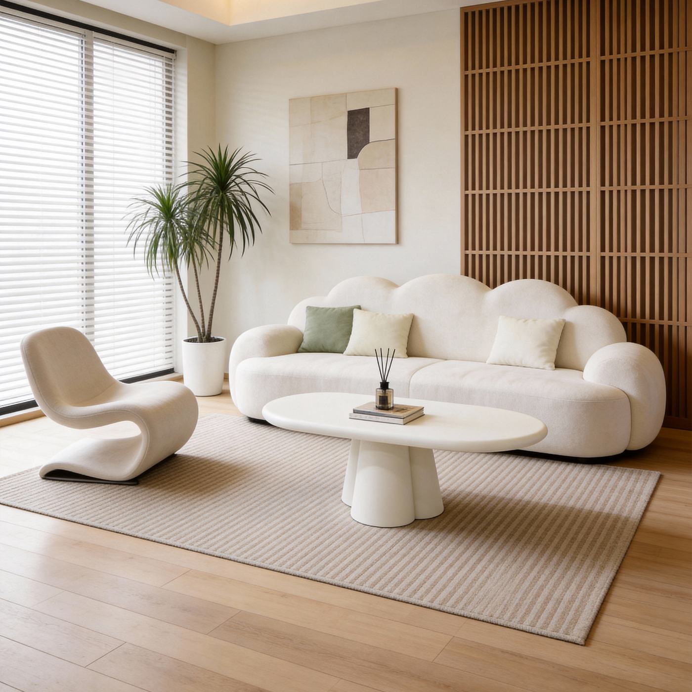 Rectangle Large Coffee Table 鈥?2