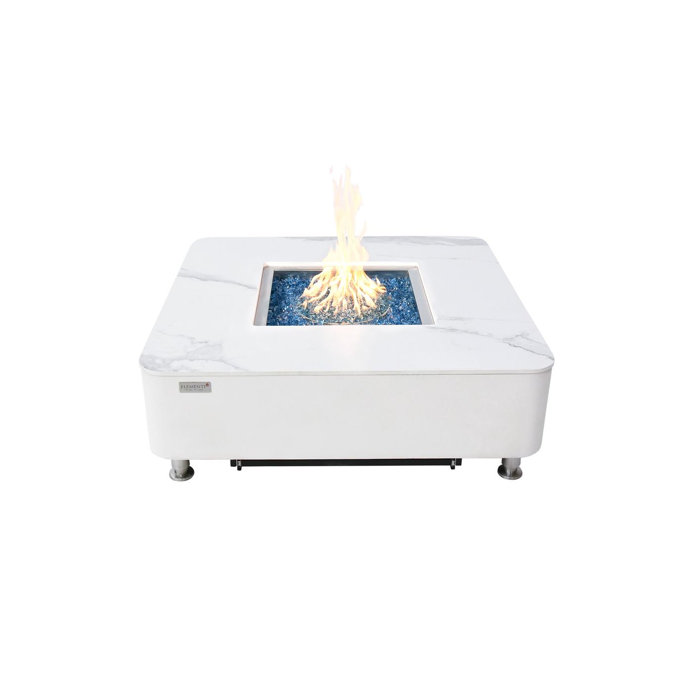 MESA DE FUEGO CON SOBRE DE PORCELANA ANNECY