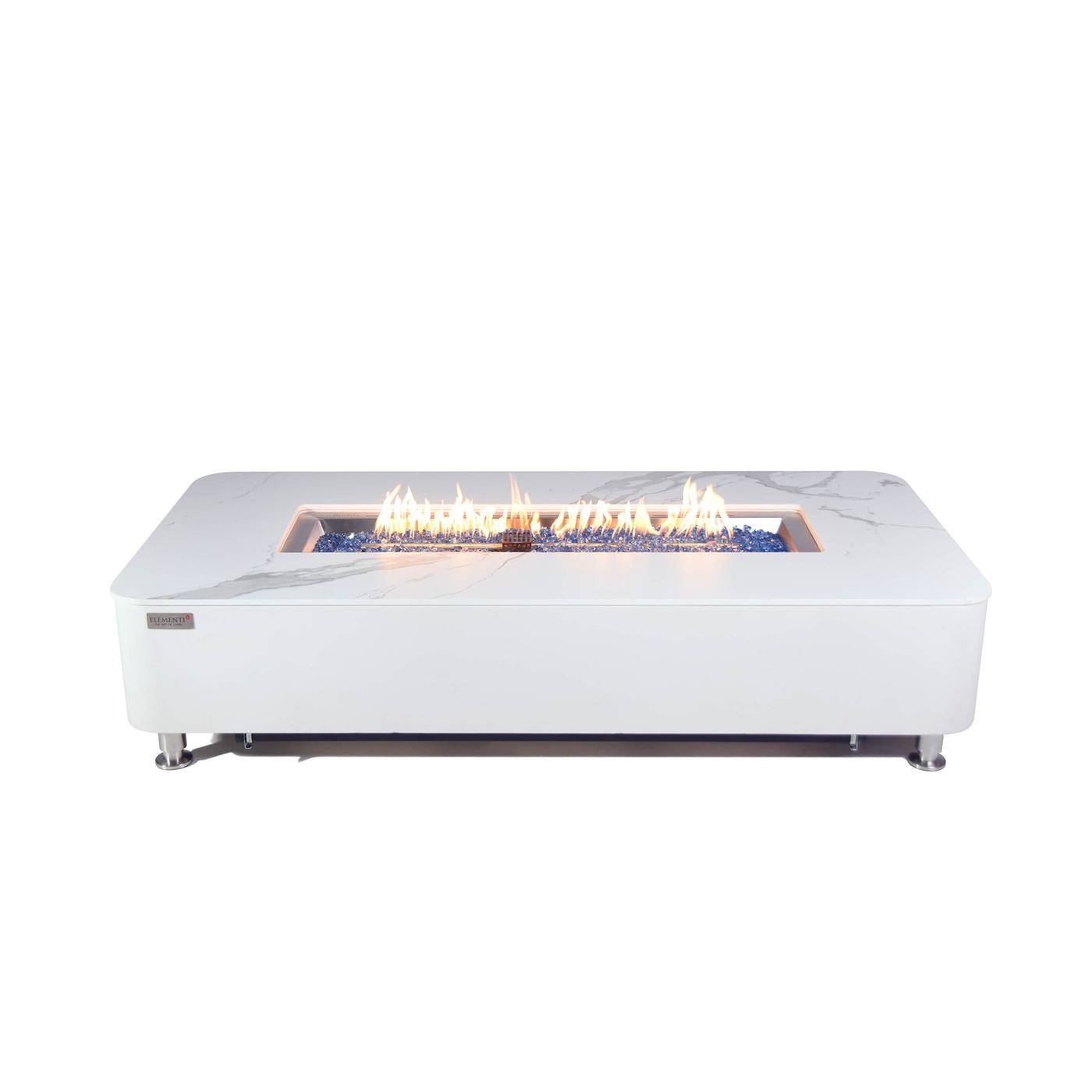 MESA DE FUEGO CON SOBRE DE PORCELANA ATHENS
