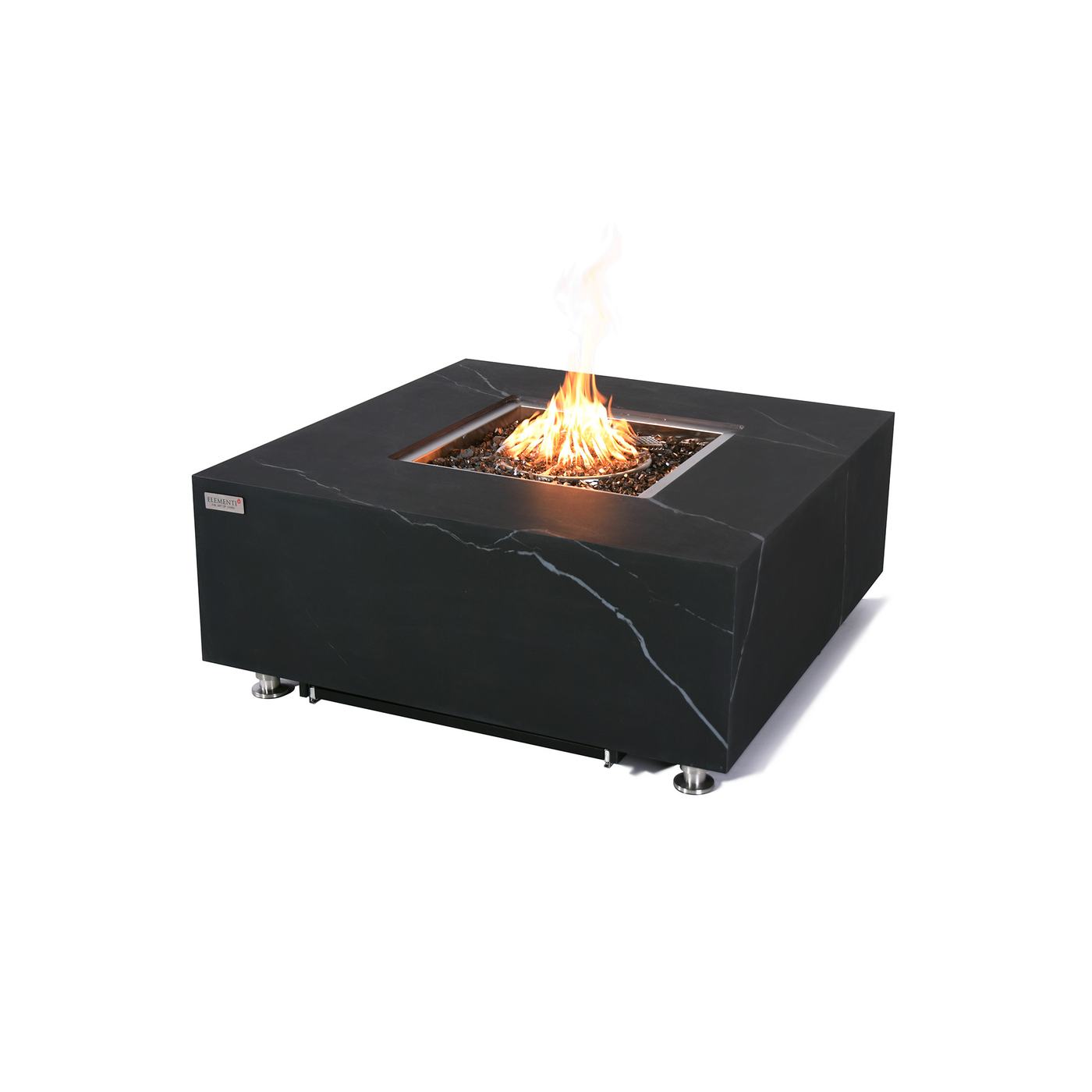 MESA DE FUEGO PORCELÁNICA EFECTO MÁRMOL SOFIA