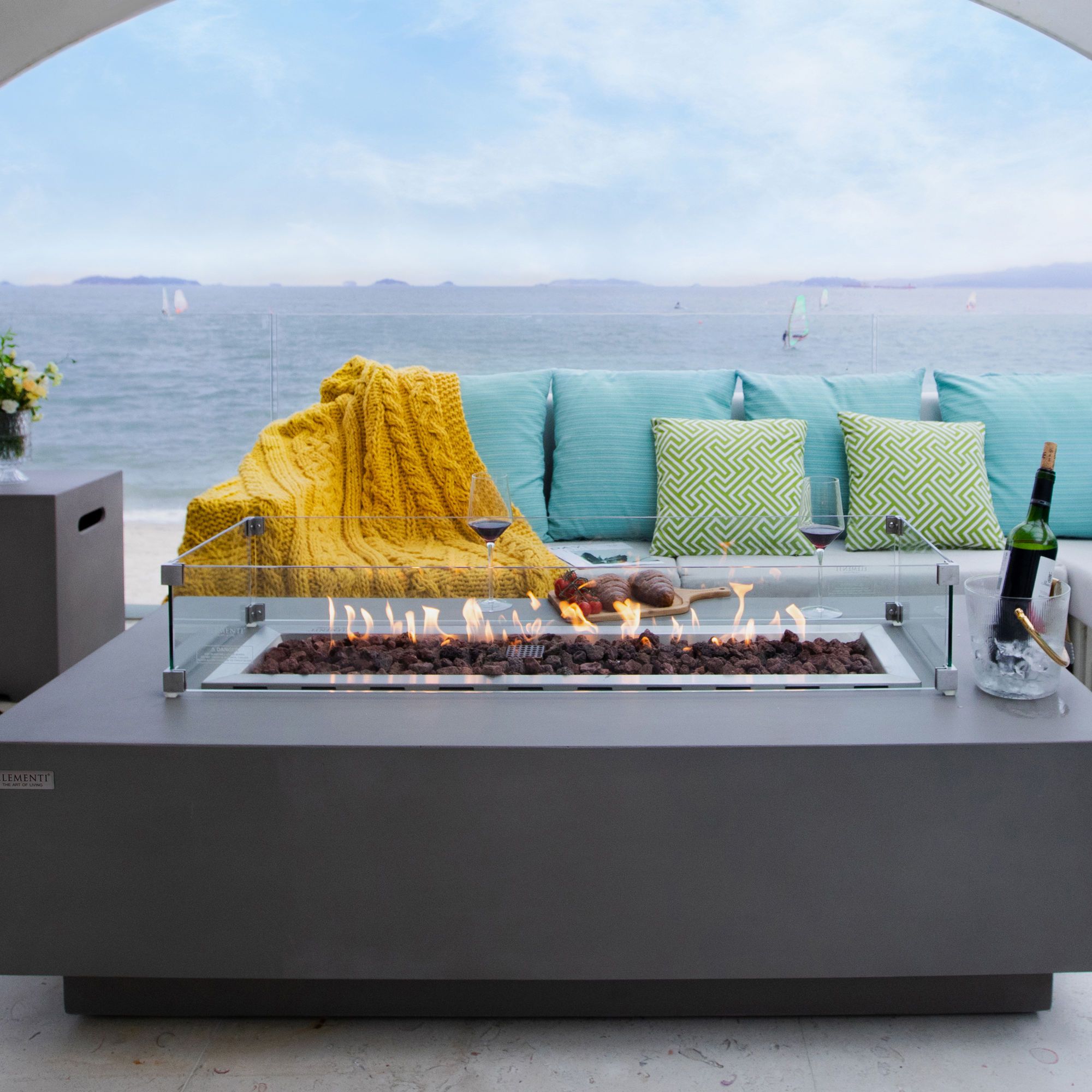 Outdoor Fire Feature