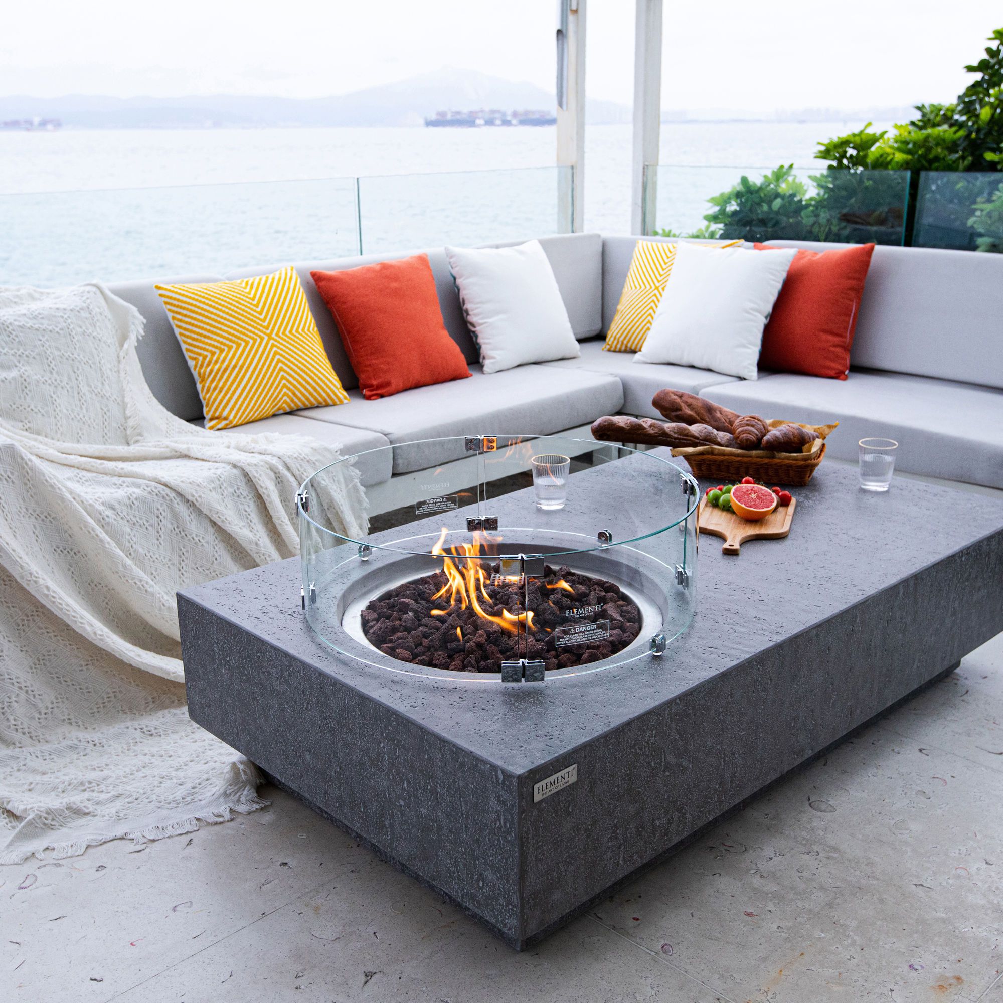 Extend Summer Outdoor Fireplace